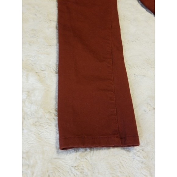 Nine West Pants Womens Size 10 Pull On Heidi Burgundy Stretch - Picture 4 of 12